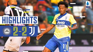 Udinese 22 Juventus  Dybala amp Cuadrado score in opening day draw  Serie A Highlights [upl. by Naiditch]