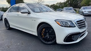 2020 Mercedes Benz S63 AMG Test Drive amp Review [upl. by Bekha]