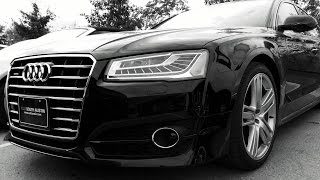 2016 Audi A8L Sport USA Quick Drive Review [upl. by Nibuz]