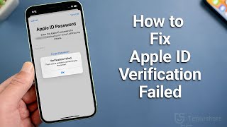 Apple ID Verification Failed 6 Ways to Fix It [upl. by Kenway]