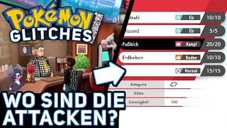 Lets Glitch Pokemon Schwert und Schild  Attacken Lehrer ohne Erinnerung [upl. by Kabab]