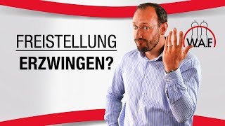 Betriebsrat Freistellung  Kann der Arbeitgeber Freistellung erzwingen  Betriebsrat Video [upl. by Wey650]