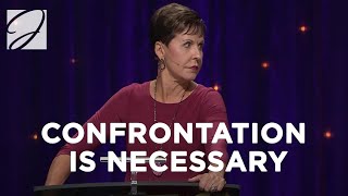 Confrontation Is Necessary  Joyce Meyer [upl. by Adlitam328]