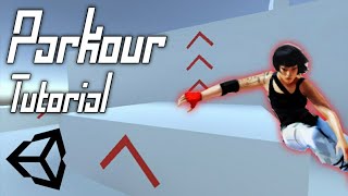 Unity 3D Tutorial Parkour  Mirrors Edge style Project Download in Description [upl. by Anaili]