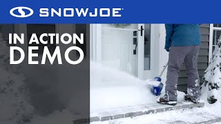 24VSS11  Snow Joe Cordless 24Volt Snow Shovel  Live Demo [upl. by Elodia]