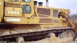 Fiat Allis FD 40 Bulldozer walk around [upl. by Wesley229]