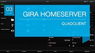 Gira Homeserver  QuadClient [upl. by Petromilli982]