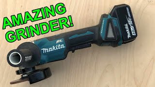 Makita Cordless Brushless Angle Grinder Long Term Review [upl. by Anitnemelc]