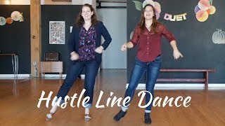 Line Dance 101 Hustle [upl. by Okoyk163]