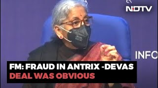 AntrixDevas Deal quotFraud Against Countryquot Nirmala Sitharaman [upl. by Ahtar]