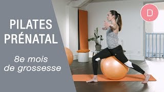 Pilates Prénatal –8ème mois de grossesse [upl. by Yesmar]