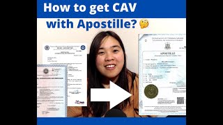 CHED CAV processing and DFA Apostille  4 step process [upl. by Lalla]