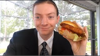 Arbys NEW Beer Battered Fish Sandwich Review [upl. by Elda14]