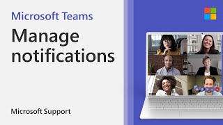 How to manage Teams mobile app notifications  Microsoft [upl. by Eahcim30]