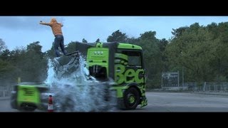 BecxTDS Racing Semi Truck Drift Gymkhana 1 [upl. by Eleen]