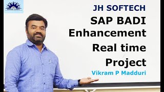 SAP BADI Enhancement Real time Project [upl. by Chud]