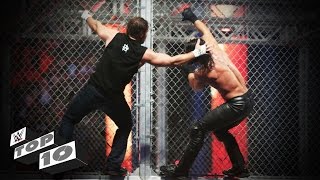 Hellish moments in Hell in a Cell WWE Top 10 Oct 22 2016 [upl. by Shig27]