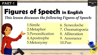 Top22 Figures of Speech in English Part1 [upl. by Rickert]