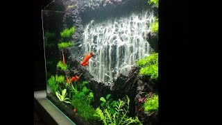 Powerful waterfall 1 Aquarium sand waterfall 46 [upl. by Laurent886]