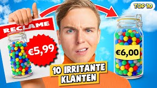 10 IRRITANTE KLANTEN [upl. by Nagey]