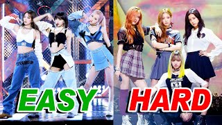 EASY to HARDEST BLACKPINK DANCES  2020 [upl. by Shamus]