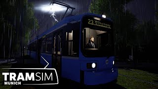 TramSim Munich  Official Trailer  Aerosoft [upl. by Halfdan]