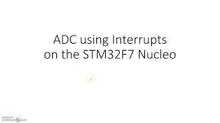 STM32CubeMX ADC with Interrupts [upl. by Yim]