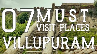 Top Seven Tourist Places To Visit In Villupuram  Tamil Nadu [upl. by Windzer]