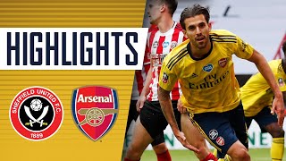 HIGHLIGHTS  Sheffield United 12 Arsenal  Emirates FA Cup [upl. by Flossi]