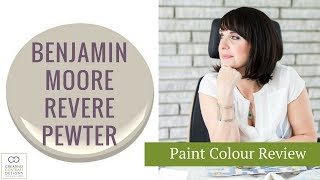 Benjamin Moore Revere Pewter Paint Colour [upl. by Ylrehs766]