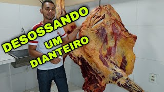 COMO DESOSSAR UM DIANTEIRO BOVINO CORRETAMENTE [upl. by Broddy113]