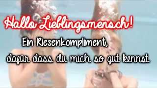 Namika  Lieblingsmensch Lyrics [upl. by Aivatnuhs]