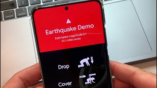 Android Earthquake alerts and detection explained [upl. by Ennayram43]