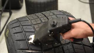 How to Grind Groove and Sipe Your Tire for Dirt Track Racing  Hyper Racing [upl. by Clarke]