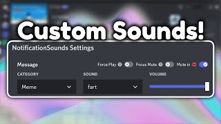 Custom Discord Notification Sounds [upl. by Eldnek]