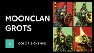 Moonclan Grots  Color Schemes [upl. by Av557]