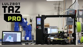 LulzBot TAZ Pro Overview  Features Explained [upl. by Bravin776]