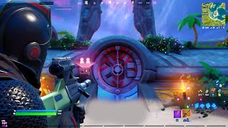 Opening SECRET VAULT in Fortnite CHAPTER 3 [upl. by Atiragram]