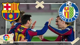 Barcelona vs Getafe  LA LIGA HIGHLIGHTS  4222021  beIN SPORTS USA [upl. by Atnomed693]