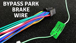 Easiest Way To Bypass Park Brake Wire [upl. by Fulks160]