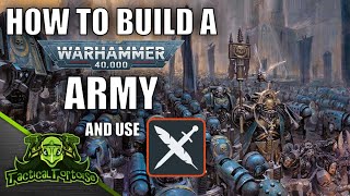 How To Build 40k Armies using Battlescribe  Warhammer 40k Tutorial [upl. by Coad]