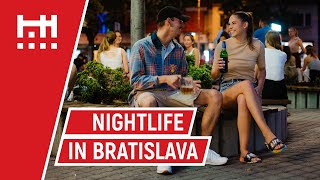 Nightlife in Bratislava  Experience Bratislava with Barbora [upl. by Derr398]