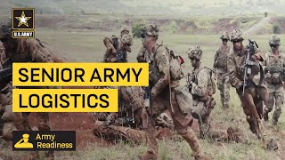 Senior Army Logistics Unit Explains Capabilities [upl. by Ecirtnuahs]