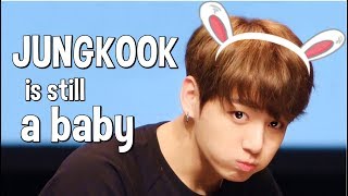 Jungkook is still a baby HappyJungkookDay [upl. by Hannad]