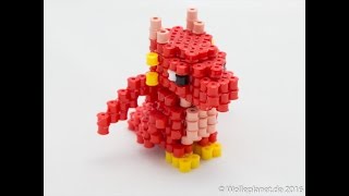 Perler Bead 3D Drache [upl. by Jarret]