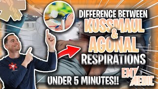 Kussmaul amp Agonal Respirations Explained [upl. by Caralie]