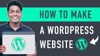 How To Make A WordPress Website  Simple amp Easy [upl. by Bostow]