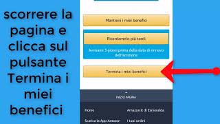 Come Disattivare Amazon Prime [upl. by Lehcer]