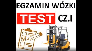 EGZAMIN WÓZEK WIDŁOWY UDT TEST CZ 1 [upl. by Nomma]