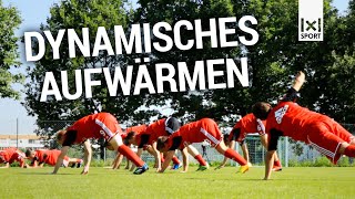 Movement Preps 💪🏼 Dynamisches Aufwärmen im Fußballtraining Verbessere Fitness und Beweglichkeit [upl. by Anyek]